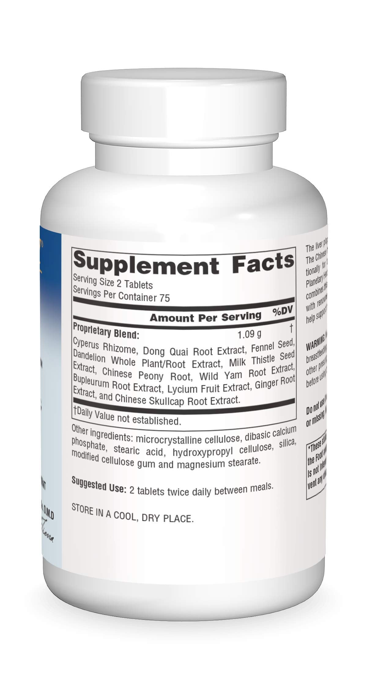 Planetary Herbals Bupleurum Liver Cleanse, Supports The Natural Cleansing Action of The Liver*, 545 mg - 150 Tablets