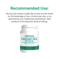 Thumbnail for Rootcology by Dr. Izabella Wentz | Organic Pea Protein | USDA Certified Organic Pea Protein with 20g Plant Protein per Serving | Natural Vanilla Flavor | 454g / 15 Servings