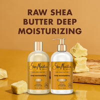 Thumbnail for SheaMoisture Shampoo & Conditioner Set, Deep Moisturizing with Raw Shea Butter, Sea Kelp & Argan Oil for Coily & Curly Hair, 13 Oz Ea