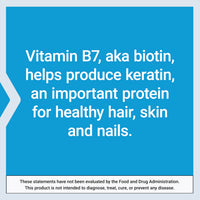 Thumbnail for Life Extension Biotin 600 mcg Vitamin B7 Support Supplement for Beautiful Hair, Nails & Beyond – Gluten-Free, Non-GMO - 100 Capsules