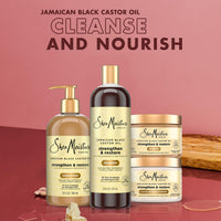 Thumbnail for SheaMoisture Jamaican Black Castor Oil Strengthen & Restore Hair Repair Shampoo, Conditioner, Masque + Leave-In Conditioner Bundle