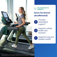 Thumbnail for Pure Encapsulations Green Tea Extract (Decaffeinated) | Hypoallergenic Antioxidant Support for All Cells in the Body* | 120 Capsules