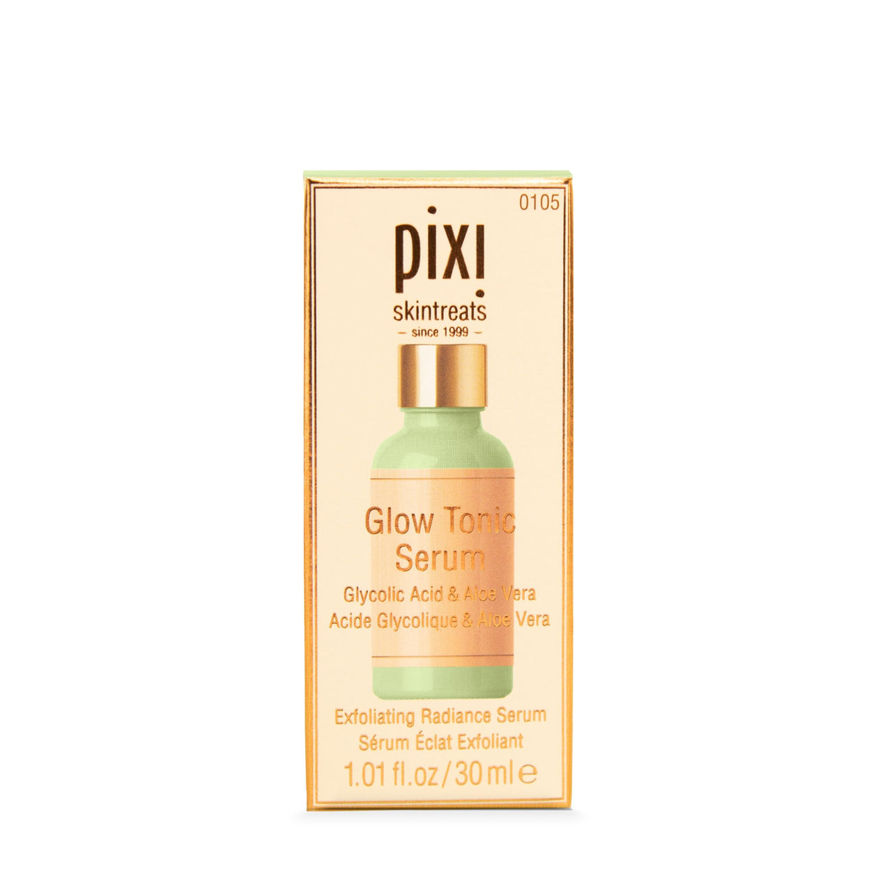 Pixi Beauty Glow Tonic Serum | Lightweight Facial Serum | Exfoliating Glycolic Acid Purifies Skin And Enhances Your Natural Glow | 30 ml / 1.01 fl oz