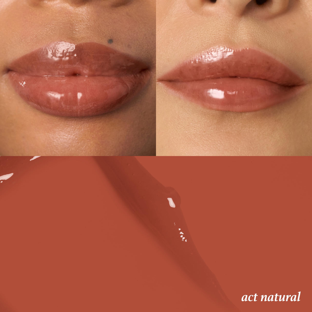 Julep 24/7 Lip Treatment – Hydrating & Glossy Lip Balm and Lip Sleeping Mask with Shea Butter – Moisturize, Protect & Soothe – Vegan & Cruelty-Free - Act Natural (Sheer Nude)
