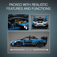 Thumbnail for LEGO Technic McLaren Senna GTR 42123 Racing Sports Collectable Model Car Building Kit, Car Construction Toy, Gift Idea for Kids, Boys and Girls