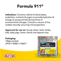 Thumbnail for Durvet Formula 911-100 Gram