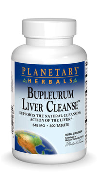 Thumbnail for Planetary Herbals: Bupleurum Liver Cleanse 545 mg 300 Tablet