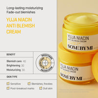 Thumbnail for SOME BY MI Yuja Niacin Anti Blemish Cream - 2.02Oz, 60ml - Daily Face Moisturizer Made from 5% Niacinamide - Advanced Skin Brightening and Pigmentation Care for Dull-Looking Skin - Korean Skin Care