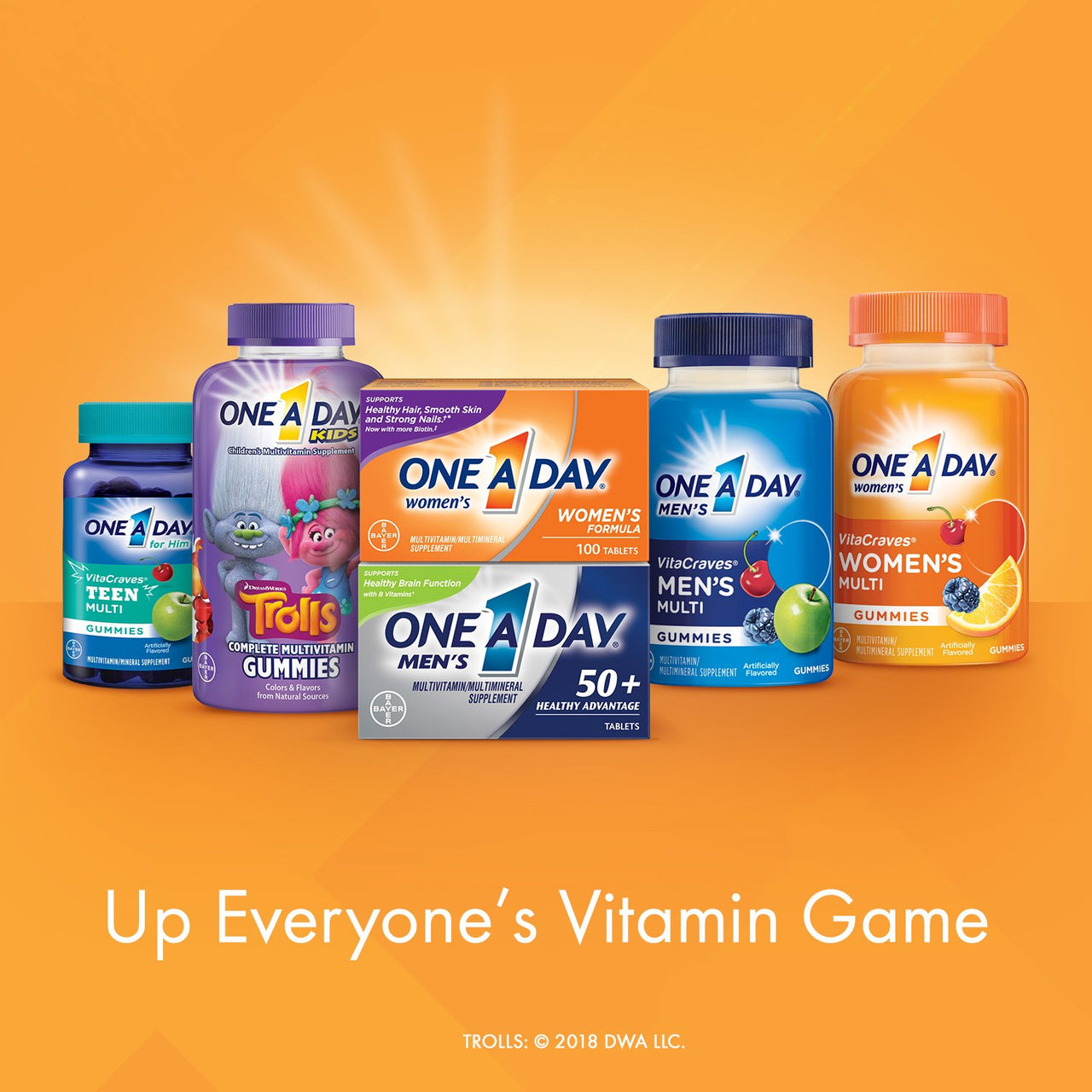 One A Day Womenâ€™s Multivitamin, Supplement with Vitamins A, C, E, B1, B2, B6, B12, Biotin, Calcium and Vitamin D, 150 count