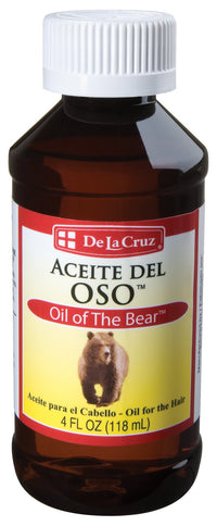 Thumbnail for De La Cruz Oil of the Bear Beard Oil for Men - Grooming Brillantine for Hair, Mustache and Beard - Aceite del Oso
