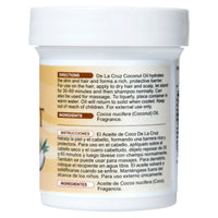 Thumbnail for De la Cruz Coconut Oil - Expeller Pressed Coconut Oil for Skin and Hair - Natural Moisturizer for Skin and Hair - 2.2oz