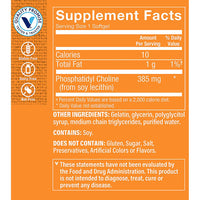 Thumbnail for The Vitamin Shoppe Phosphatidyl Choline 385MG (from Soy Lecithin) (100 Softgels)