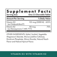 Thumbnail for Michael's Naturopathic Progams Vitamin D3 5000 IU with Vitamin K2 Tablets, 90 Count