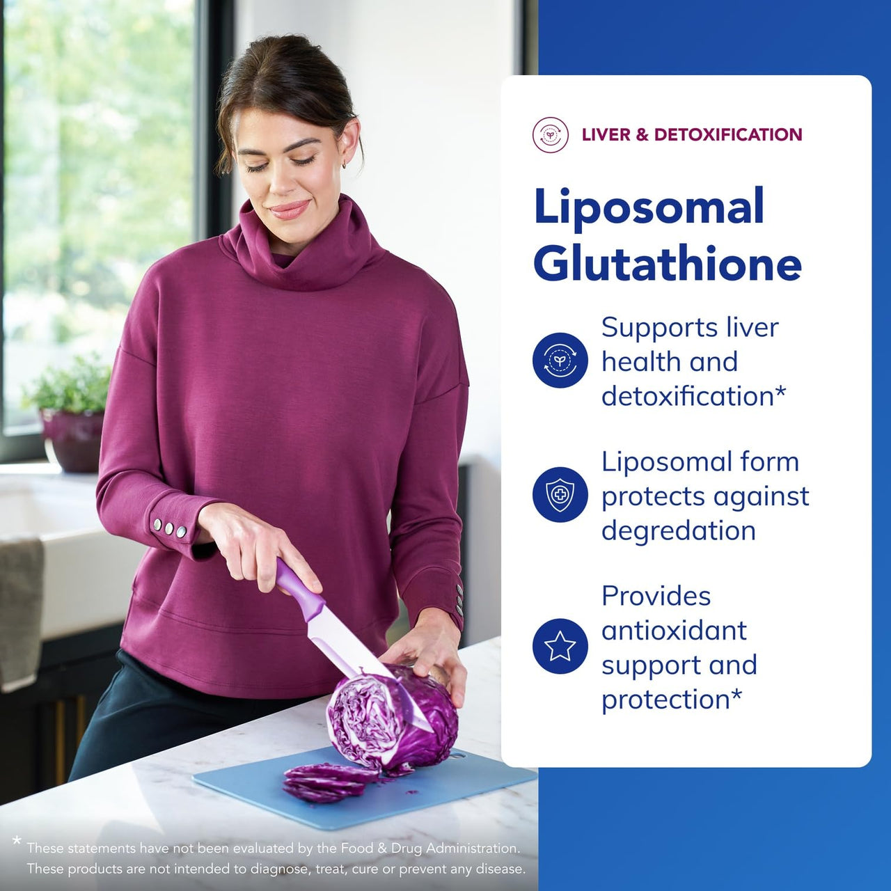 Pure Encapsulations Liposomal Glutathione - Immune Support & Liver Detox* - Antioxidant Protection - with Setria Glutathione - Non-GMO - 30 Softgel Capsules