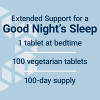 Thumbnail for Life Extension Melatonin 6 Hour Timed Release, 300 mcg, Extended-Release Formula for Gentle Sleep Support, Healthy circadian Rhythms, Cellular Defense, Gluten-Free, Non-GMO, Vegetarian, 100 Tablets