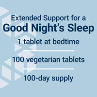 Thumbnail for Life Extension Melatonin 6 Hour Timed Release, 300 mcg, Extended-Release Formula for Gentle Sleep Support, Healthy circadian Rhythms, Cellular Defense, Gluten-Free, Non-GMO, Vegetarian, 100 Tablets