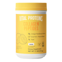 Thumbnail for Vital Proteins Collagen Peptides Powder, Collagen Supplements, Hair & Skin Health, 14 Servings, Lemon