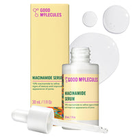 Thumbnail for Good Molecules Niacinamide Serum - 10% Niacinamide to Target Blemishes, Nourishment, and Skin Tone - Ultra Hydrating Serum and Brightening Skin Care for Face