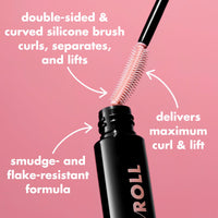 Thumbnail for e.l.f. Lash 'N Roll Mascara, Curling Mascara For Visibly Lifted Lashes, Lifts & Separates Lashes. Long-Lasting Formula, Vegan & Cruelty-Free, Deep Brown