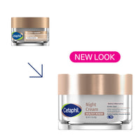 Thumbnail for Cetaphil Healthy Renew Skin Tightening Night Cream 1.7 Oz, Wrinkle Repair Cream for Face with Peptides, Retinol Alternative Cream For Sensitive Skin, Fragrance Free