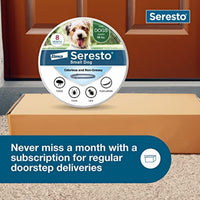 Thumbnail for Seresto Small Dog Vet-Recommended Flea & Tick Treatment & Prevention Collar for Dogs Under 18 lbs. | 8 Months Protection