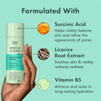 Thumbnail for Rael Toner for Face, Miracle Clear – Daily Toner with Succinic Acid, Vitamin B5, Hydration, Korean Skin Care (5.1 oz)