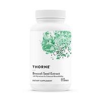Thumbnail for THORNE - Broccoli Seed Extract - Supports Liver Detox & Provides Antioxidant Support* - Sulforaphane Glucosinolate (SGS), Vitamin C & Mustard Powder Supplement - Third-Party Certified - 60 Capsules
