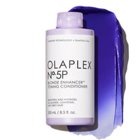 Thumbnail for Olaplex Nº. 5P Blonde Enhancer Purple Toning Conditioner: Neutralizes Brassiness & Strengthen | Repairs Damages & Hydrates Hair | For Coily, Curly, Straight, and Wavy, 250 mL / 8.5 Fl Oz