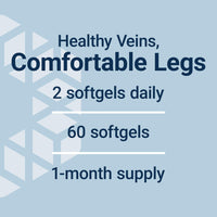 Thumbnail for Life Extension Youthful Legs, Blood Flow, Vein Support, Circulation Supplement, Leg Health, Orange Peel Extract, diosmin, Gluten Free, Non-GMO, 60 softgels