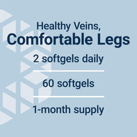 Thumbnail for Life Extension Youthful Legs, Blood Flow, Vein Support, Circulation Supplement, Leg Health, Orange Peel Extract, diosmin, Gluten Free, Non-GMO, 60 softgels