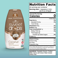 Thumbnail for SweetLeaf Sweet Drops Coconut Stevia Liquid Sweetener - Flavor Foods, Keto Coffee with Sugar Free, Zero Calorie, Non-Glycemic Response SweetLeaf Stevia Drops, 1.7 Fl Oz Ea (Pack of 6)