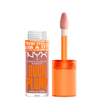 Thumbnail for NYX PROFESSIONAL MAKEUP Duck Plump High Pigment Lip Gloss, Lip Plumper Gloss with Spicy Ginger - Bangin Bare