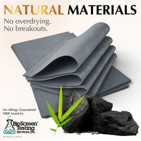 Thumbnail for Natural Oil Blotting Sheets for Face with Bamboo Charcoal - 25% Larger - 3pk/300 Makeup Friendly Oil Absorbing Sheets for Face - Easy Dispensing Blotting Papers - Perfect for Keeping in Purse