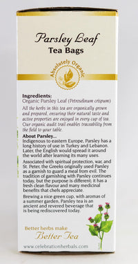 Thumbnail for Celebration+Herbals+Parsley+Leaf+24+Count