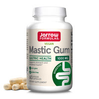 Thumbnail for Jarrow Formulas Mastic Gum 1000 mg, Dietary Supplement for Gastrointestinal Health Support, 60 Veggie Capsules, 30 Day Supply