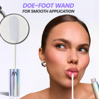 Thumbnail for Wonderskin Lip Gloss Blading Top Gloss, Clear Glitter Lip Gloss, Hydrating and High Shine Finish Lip Makeup (Clear Shine)