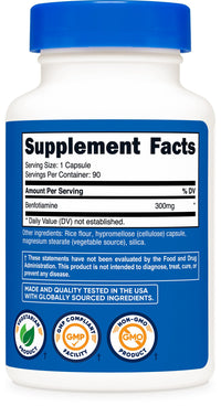 Thumbnail for Nutricost Benfotiamine 300mg, 90 Capsules - Gluten Free, Non-GMO, and Vegetarian Friendly Fat Soluble Vitamin B1