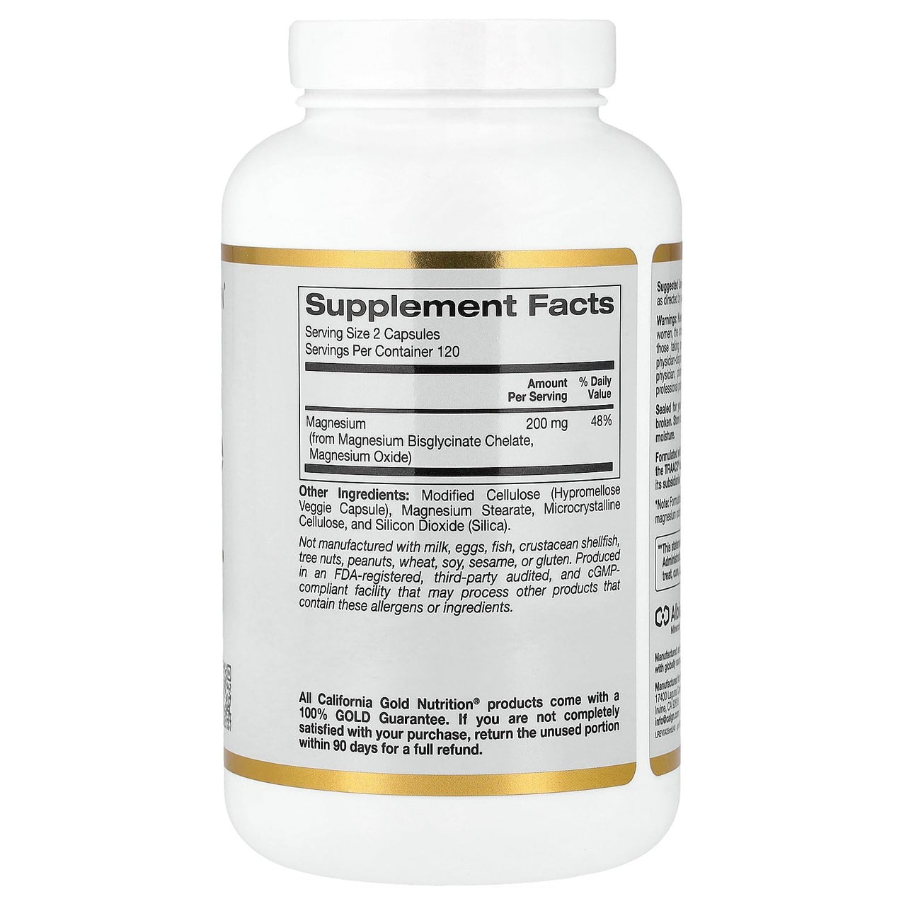 Magnesium Bisglycinate, High Absorption Albion Minerals, 240 Veggie Capsules