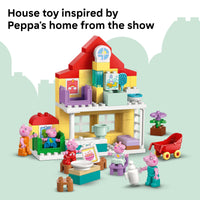 Thumbnail for LEGO DUPLO Peppa Pig Family House - Building Toy for Toddlers, Ages 2+ - Sensory Toy for Girls & Boys - W/ 5 Figures - Birthday Gifts for Kids - 10467
