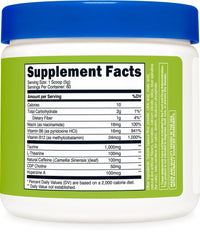 Thumbnail for Nutricost Energy Complex (Green Apple) (60 Servings) - Clean Energy Powder, 300g Dietary Supplement