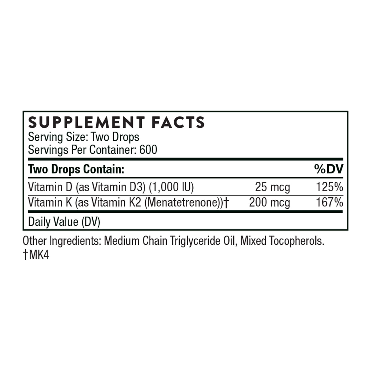 THORNE - Cellular Support Bundle - Vitamin D + K2 Liquid and ResveraCel - Support Healthy Bones, Muscles, and Aging