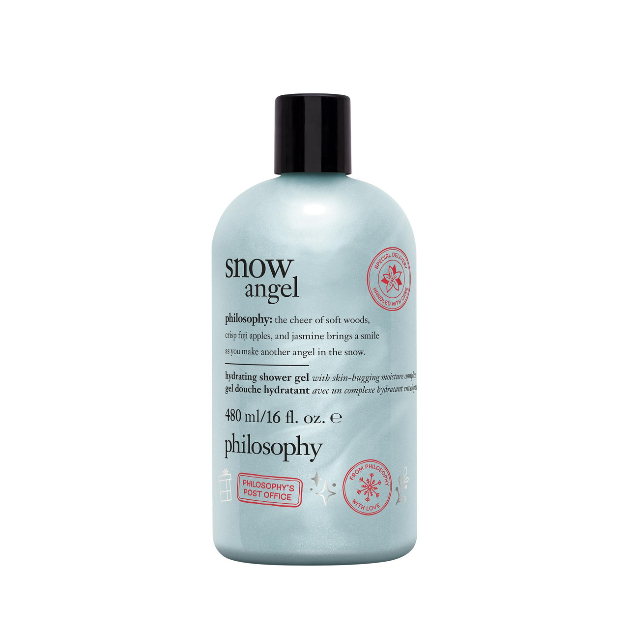 philosophy Bath & Body Holiday Snow Angel Shower Gel 16 fl oz (Pack of 1)