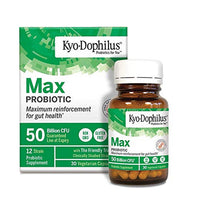 Thumbnail for Kyo-Dophilus Max Probiotics, 30 Vegetarian Capsules