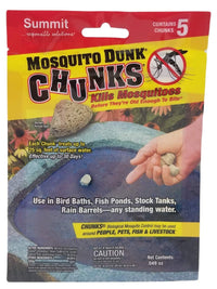 Thumbnail for Summit...Responsible Solutions Mosquito Dunk Chunks Kills Mosquito Larvae in All Types of Standing Water