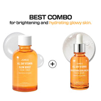 Thumbnail for JUMISO All Day Vitamin Glow Boost Facial Toner, Vitamin Daily Toner, Vitamin B,C Toner, Skin Brightening Hydrating, Glowing Toner, Naturally Radiant&Plump Skin, EO&Fragrance Free, 125ml 4.22 FL.OZ