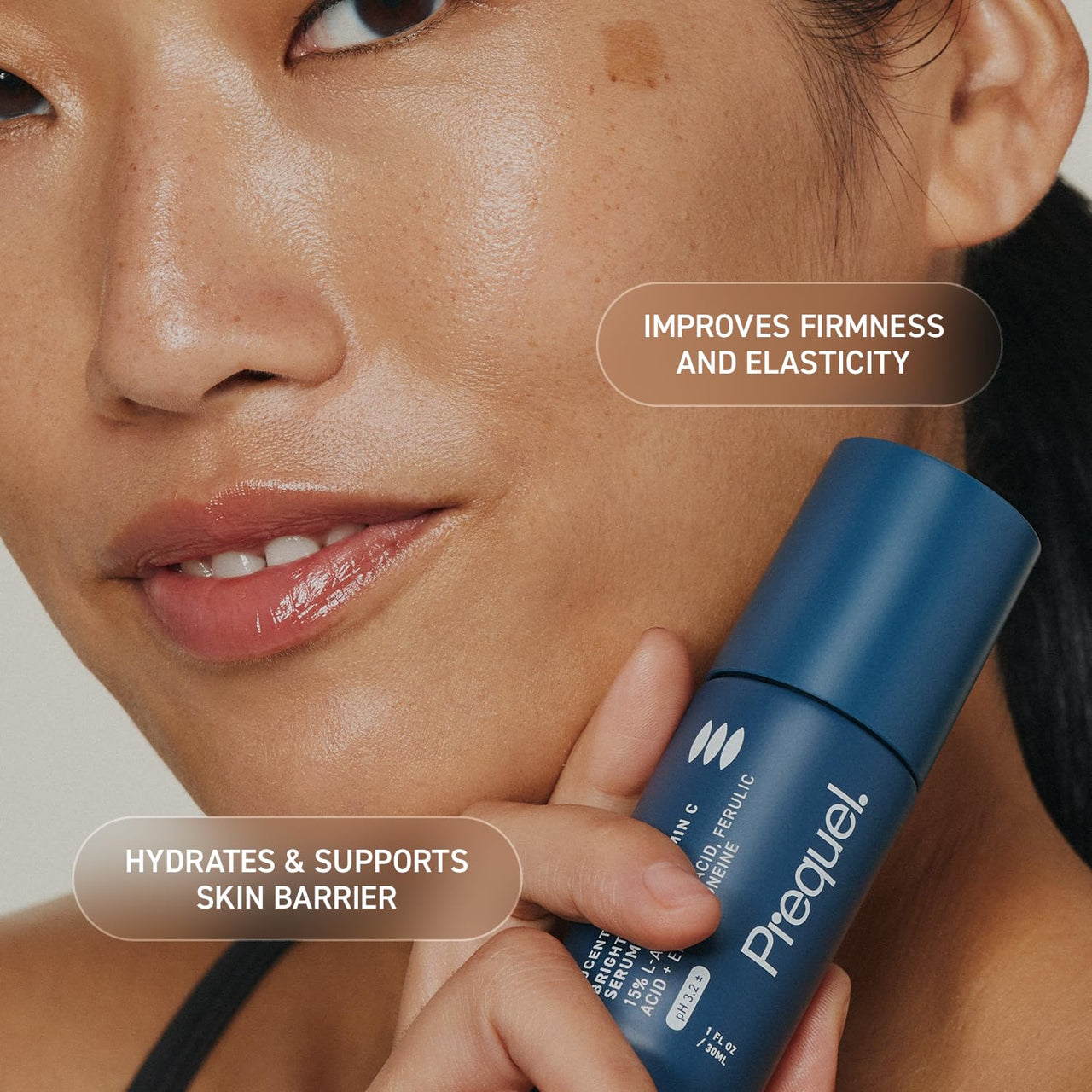 Prequel Skin Solar Shade - Moisturizing Face Sunscreen & Lucent-C, Vitamin C Serum