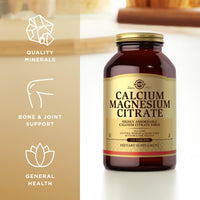Thumbnail for Solgar Calcium Magnesium Citrate, 250 Tablets (Pack of 2) - Supports Healthy Bones & Teeth - Musculoskeletal & Nervous System Support - Highly Absorbable - Non-GMO and Vegan - 100 Total Servings