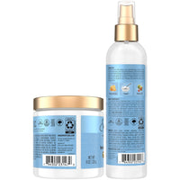 Thumbnail for SheaMoisture Manuka Honey & Yogurt Multi-Action Leave-in Conditioner + Protein Power Treatment for Hair Repair, Frizz Control, 8 Oz Ea, for Curly, Damaged Hair