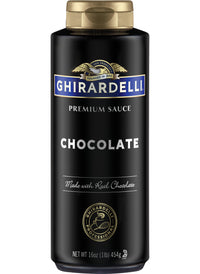 Thumbnail for Ghirardelli Chocolate Sauce, Black Label 16oz Squeeze Bottle (Pack of 2)