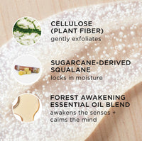 Thumbnail for Tatcha Forest Awakening Hinoki Body Wash | Soft Exfoliating Scrub, 200 ml | 6.8 fl oz